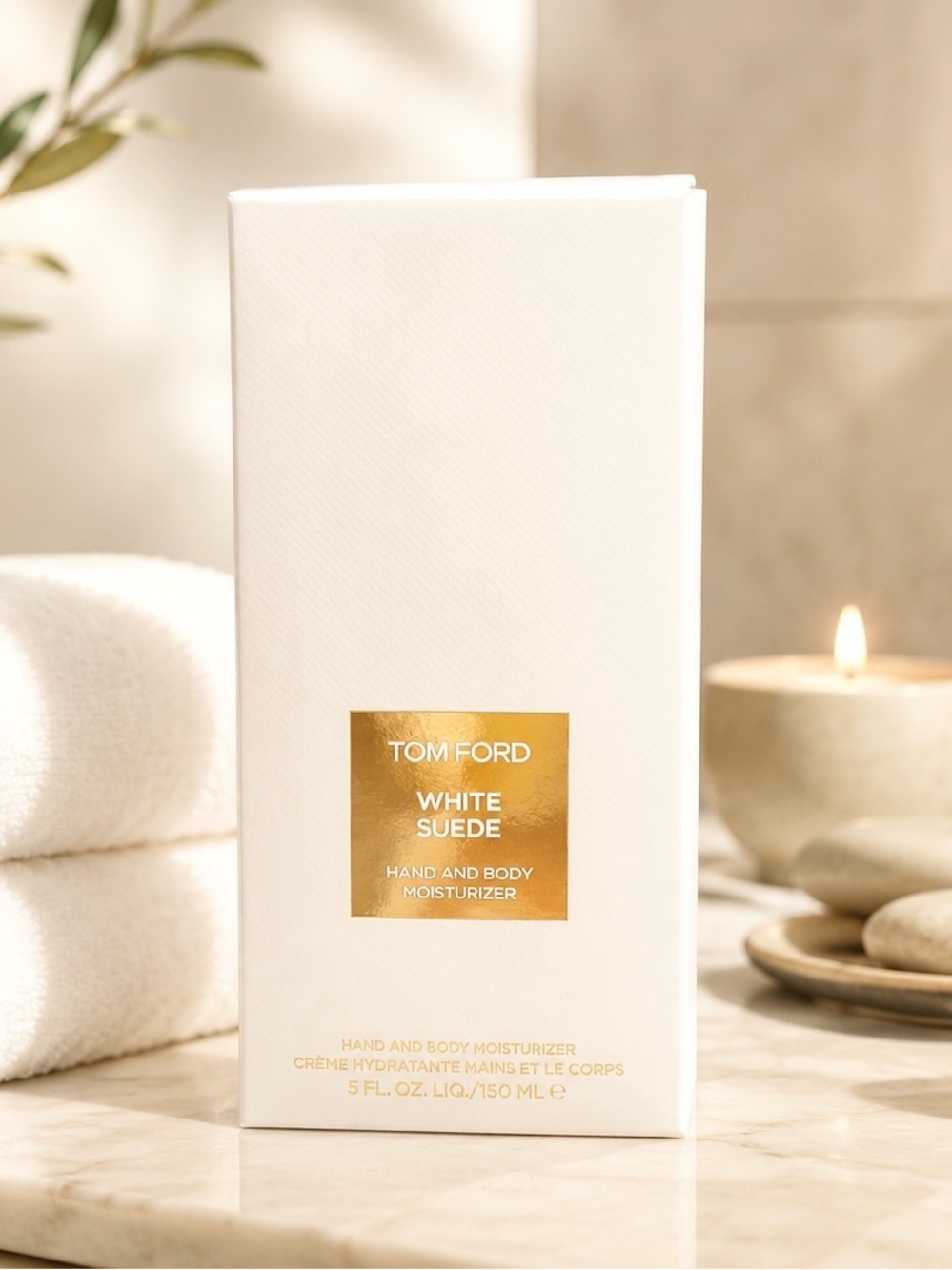 Tom Ford White Suede Hand & Body Moisturizer — New, Sealed 8.2fl oz